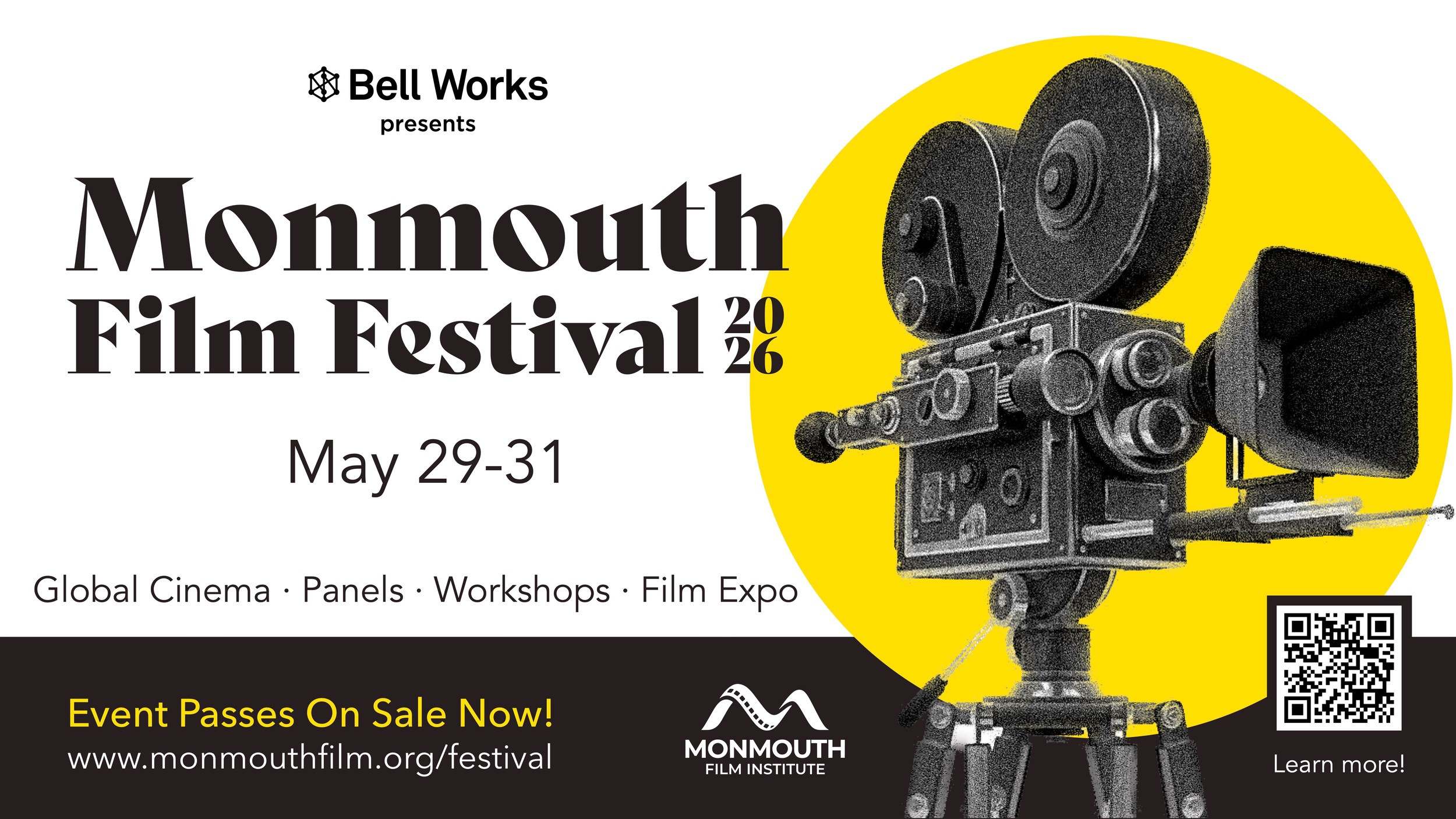Promotional image for Monmouth Film Festival